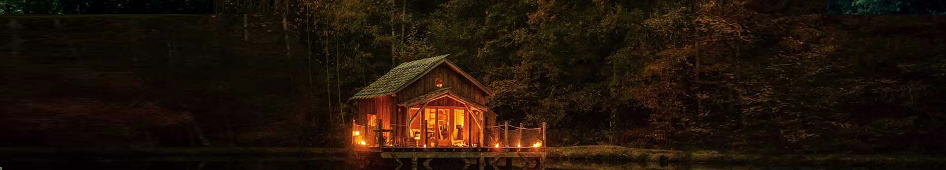 Cabane flottante en Périgord